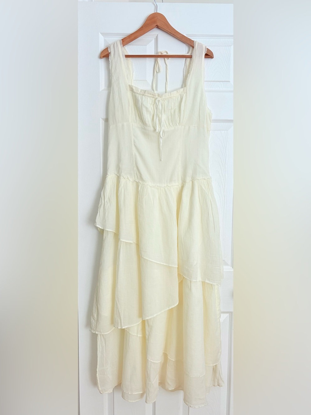 NWT Free People In My Dreams Midi Dress Size L - Picture 2 of 6